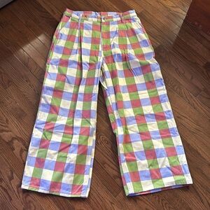 NWOT Lucy & Yak L.E. Cole Jeans Josey Gingham